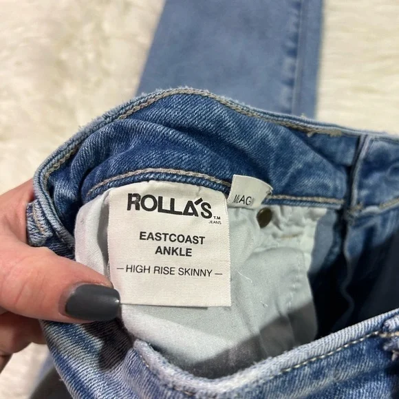 Rollas East Coast High Rise Skinny Jeans - Picture 6 of 8